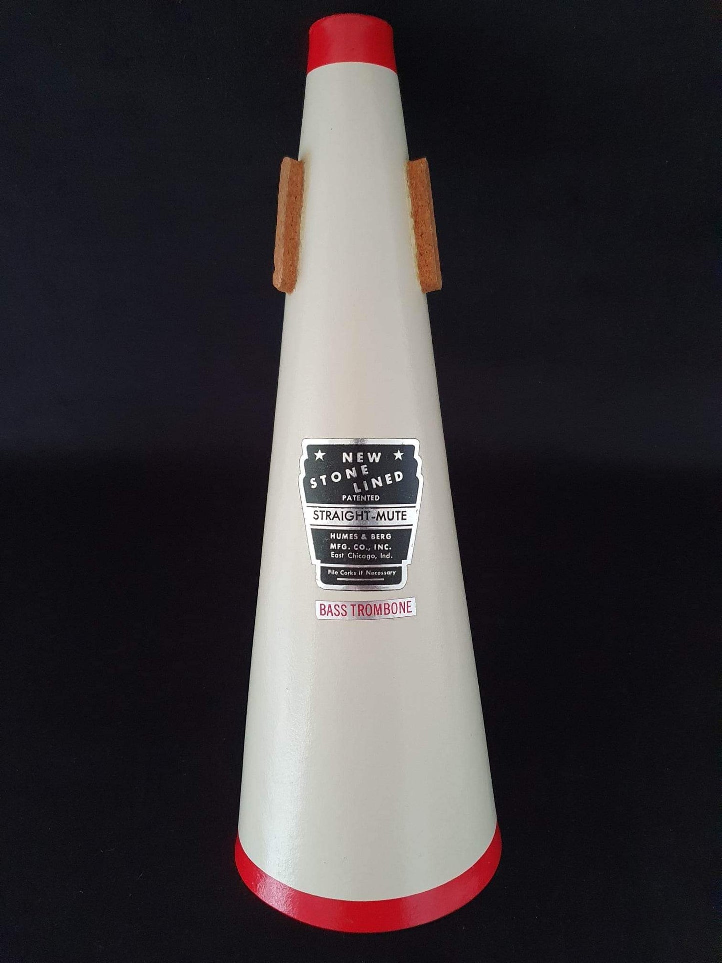 Humes and Berg Bass Trombone Straight Mute - Ex Display