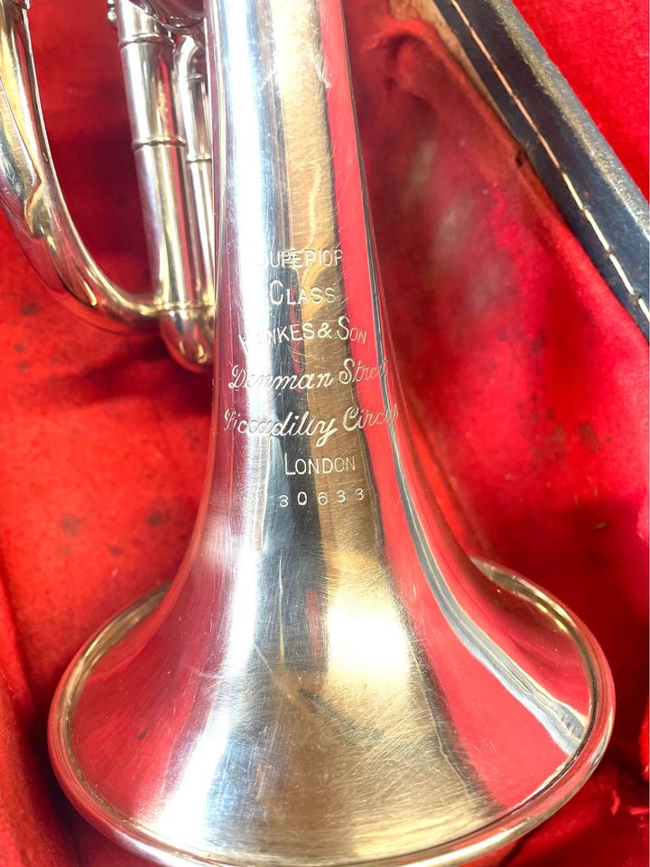 Hawkes and Son Bb cornet - Student/Heritage/Collectors Instrument