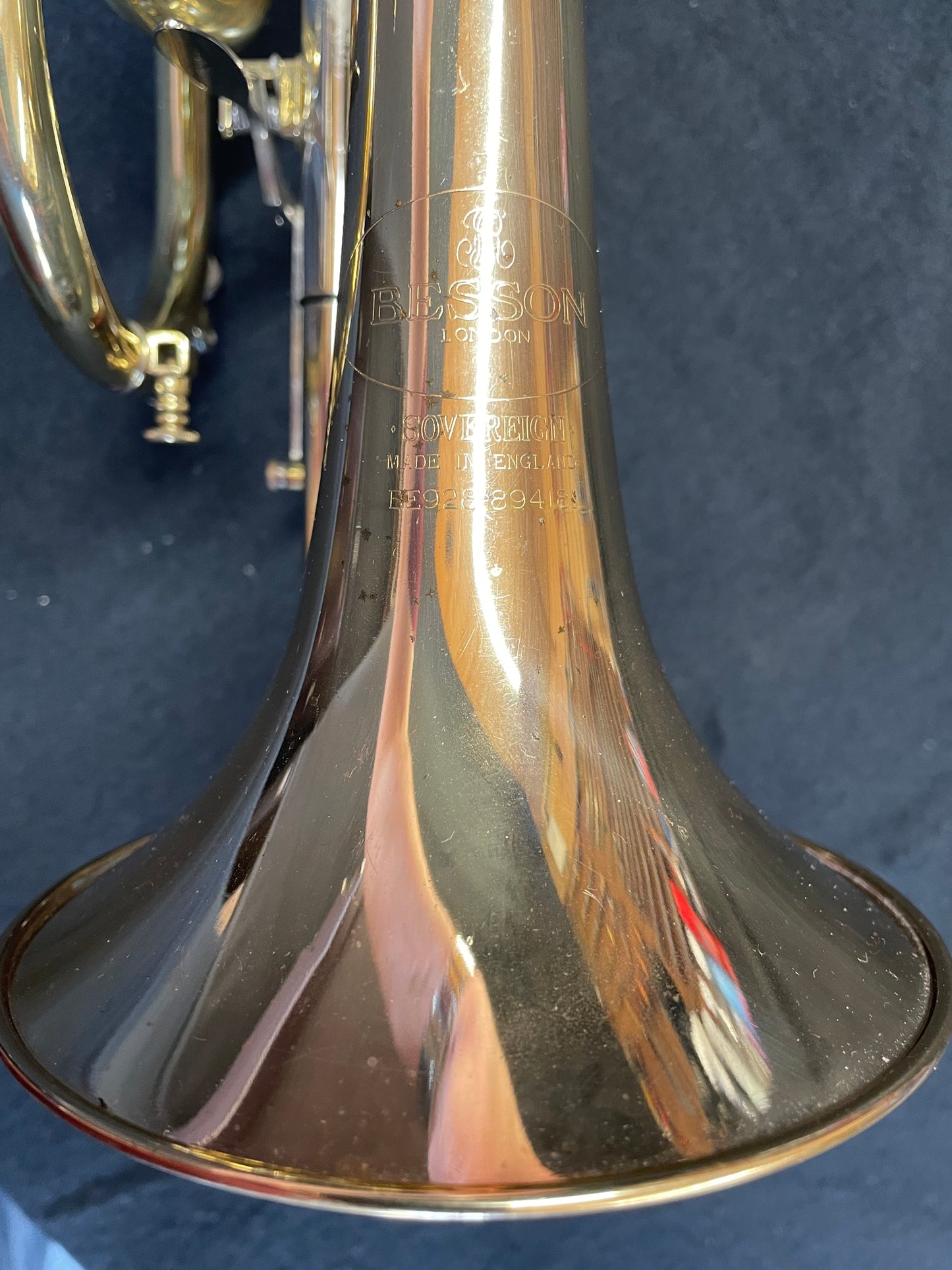Besson 928 Brass Lacquered Bb Cornet