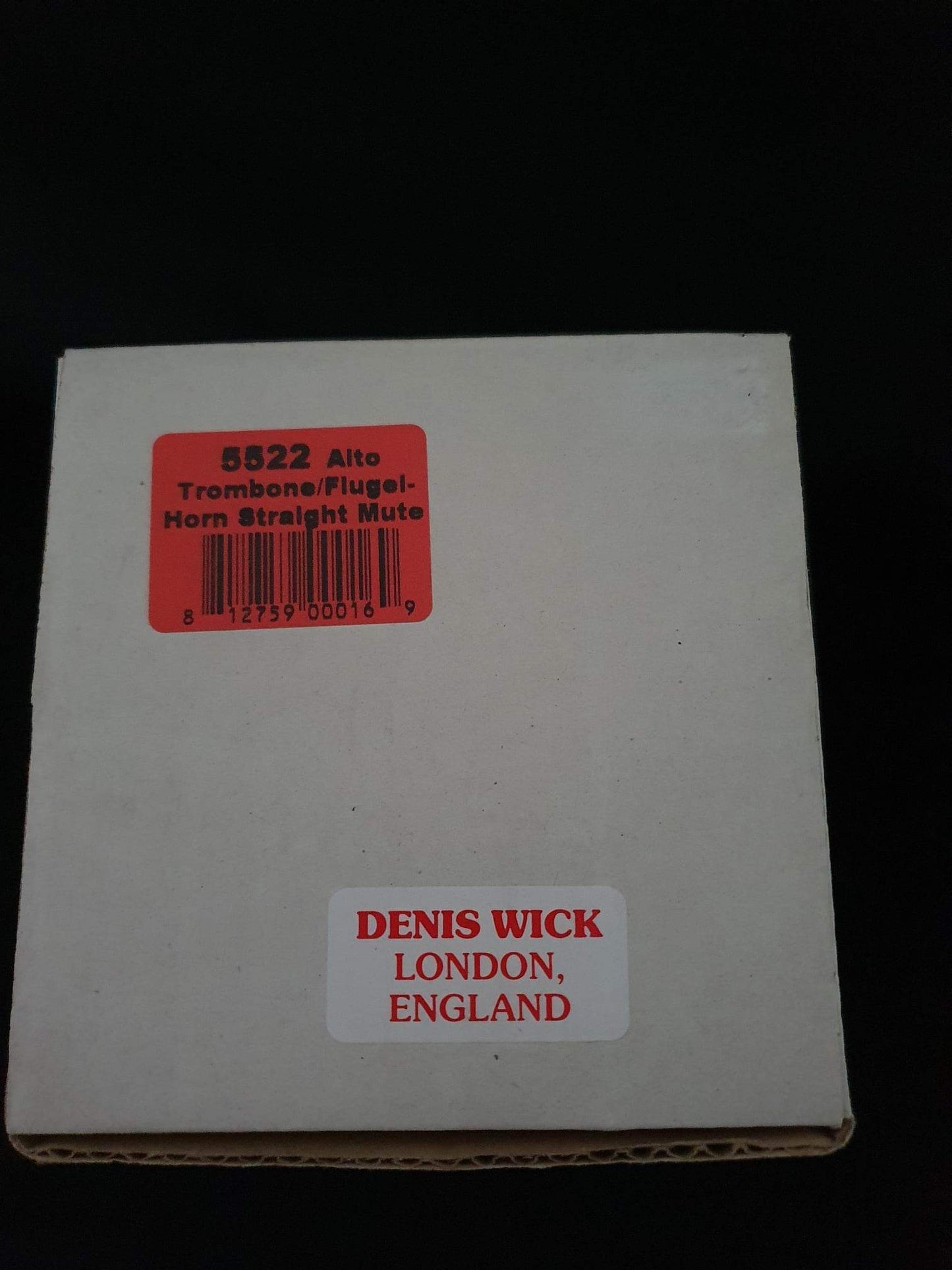 Denis Wick AltoTrombone/Flugel Straight Mute 5522