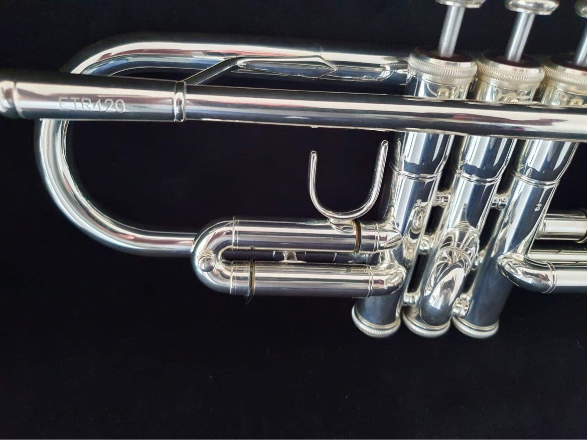 Andreas Eastman Trumpet - 911655 - Silver Plate - With Eastman 7c Mouthpiece