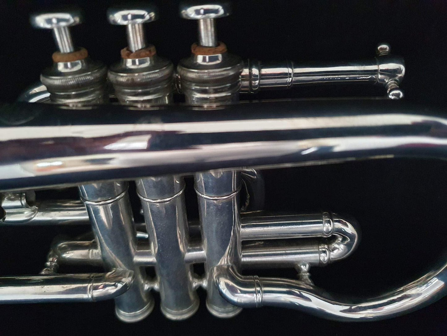 Antoine Courtois Eb Brevete Medaille Pocket Cornet - Heritage Instrument/Collectors Item! - Extremely Rare and Stunning Condition! - SENSIBLE OFFERS CONSIDERED!